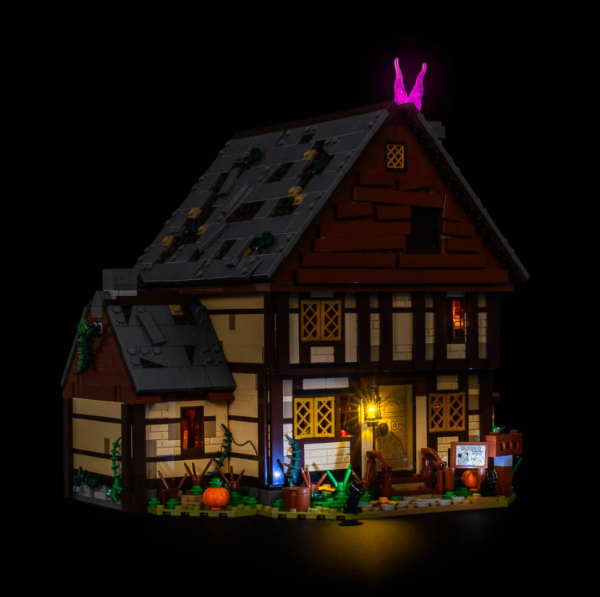 LED-​Beleuchtungs-Set für Lego® Hocus Pocus: Das Hexenhaus der Sanderson-Schwestern #21341